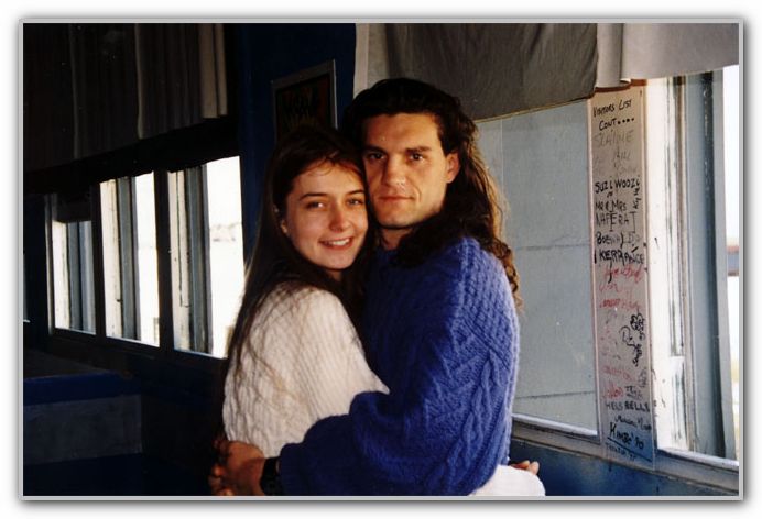 DJ & Monika at The Palace circa 1992